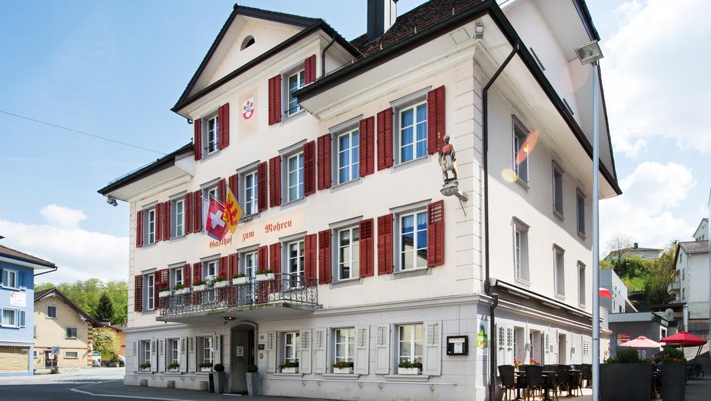 Gasthof Zum Mohren Willisau Exterior foto